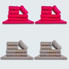 Jogo De Toalhas 24 Ps Coleo Montreal 100% Algodo Rs+cz - Toalhas Beka