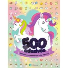 500 Adesivos - Unicornios