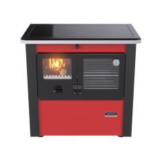 Fogao a Lenha Venax n 2 Le Corbusier Vermelho