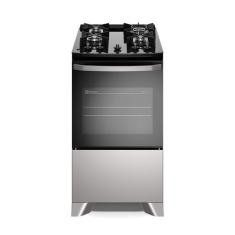 Fogão 4 bocas Electrolux Cinza Efficient Mesa Vidro, Tripla Chama e PerfectCook (FE4GG) - Bivolt
