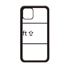 Capa com símbolo de mudança de teclado para iPhone 11 Pro Max para Apple Mobile Case Shell