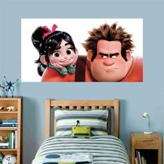 Adesivo Parede Detona Ralph tamanho 50cm x 100cm