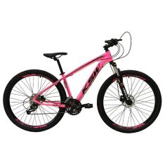  Bicicleta aro 29 Ksw Xlt 27v Câmbios Shimano Altus Freios Hidráulicos - Rosa