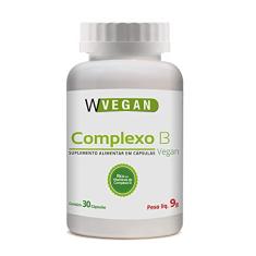 W Vegan Complexo B 30 Capsulas Wvegan Vitamina H Vegano
