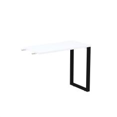 Mesa Complemento 900x450mm Mcp90/45p25tub Branco/Preto