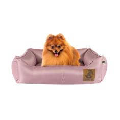 Cama Basic Colchonete Almofada Para Cachorro ou Gato Caminha Pet - Mabuu Pet, Rosa, Tamanho 1, 45Cm X 35Cm X 12Cm