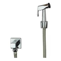 Ducha Higiênica Com Registro Em Metal Quadrado - Cmm Metais