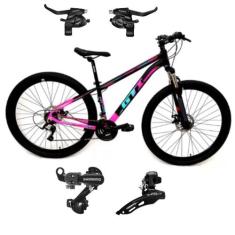 Bicicleta Aro 29 Gti Roma 21 Velocidades Aluminio Câmbios e Trocadores