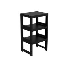 Estante Demi Quadra com 3 Prateleiras Preta - I''m In Home'