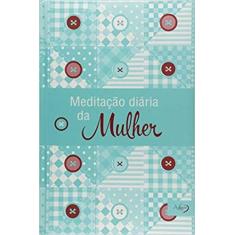 Livro - MEDITACAO DIARIA DA MULHER 2016 AZUL