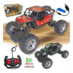 Carrinho De Controle Remoto Recarregável  4x4 OFF Road - Toy king