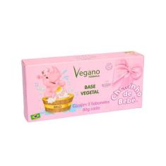 Estojo Sabonete Cheirinho de Bebê 3x80g