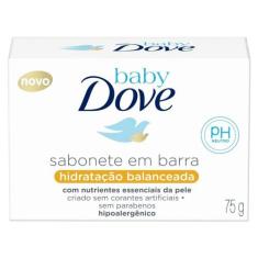 Sabonete em Barra Dove Baby Hidratação Balanceada 75g, 1, 75g