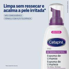 Espuma De Limpeza Facial Cetaphil Pro AC Dermacontrol Pele Oleosa 236ml