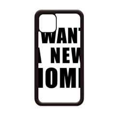 Capa I Want A New Home para iPhone 12 Pro Max para Apple Mini Mobile Case Shell