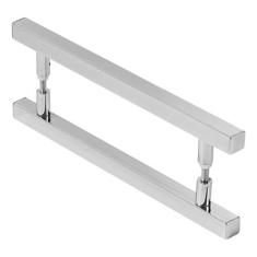 Puxador Quadrado Para Porta Polido 80cm