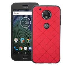 Capa de celular para Motorola Moto G5 Plus Slim Soft Rubber Case, resistente a choques, resistente, leve, flexível, antiderrapante, slim fit, capa protetora de borracha para celular MotoG5+ G 5 5ª