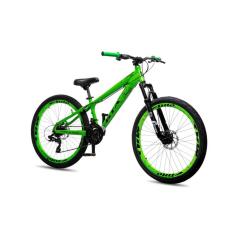 Bicicleta Freeride KRW Aro 26 Freio a Disco 24 Velocidades