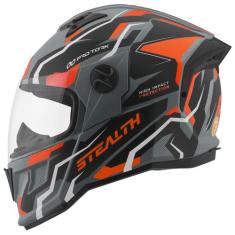 Capacete Moto Fechado Masculino Feminino Pro Tork Stealth Hawk Com Vis