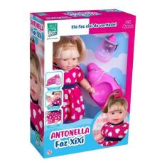 Boneca Antonella Faz Xixi - Super Toys - Super Toys , Colorido