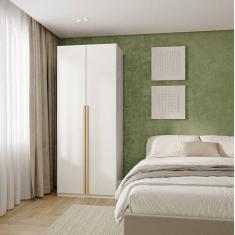 Guarda-roupa Modulado 2 Portas com Prateleiras Jade CabeCasa MadeiraOr