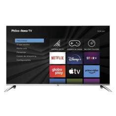 Smart TV 50 Philco LED 4K Roku TV Dolby Áudio PTV50G7PR2CSB Bivolt