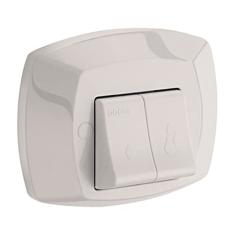 Acabamento para Válvula de Descarga Docol Especial Salvágua Gelo Polar