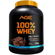 WHEY PROTEIN 100% PURE - (1.8KG) - AGE Chocolate 