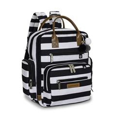 Masterbag Baby Mochila Urban Brooklyn Preto E Branco
