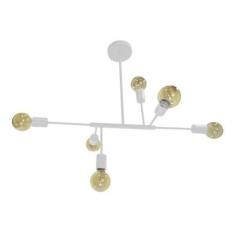 Lustre Vela Retangular Bivolt Roy Jd Molina