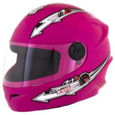 Capacete Fechado Pro Tork Liberty For Kids Solid Infantil Confortável 
