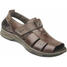 Sandália Couro Pegada Masculino-Masculino