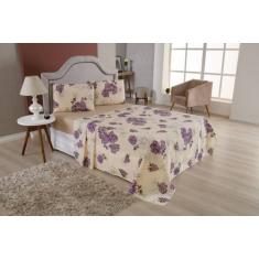 Jogo De Lençol Casal Queen 4 Peças Percal 180 Fios 80% Algodão Estampa