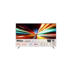 Smart Tv 98 Philco Android Tv Ptv98f8tagcm 4k Led Dolby
