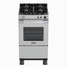 Fogao 4 Bocas Venax Gaudi Vetro Vitreo Inox Gas Glp, Inox, 220V