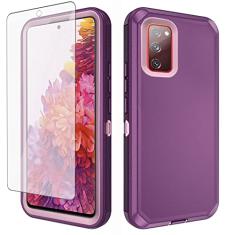 Asuwish Capa de telefone para Samsung Galaxy S20 FE Gaxaly S 20 FE 5G UW 6,5 polegadas com protetor de tela capa de celular híbrida à prova de choque acessórios de proteção Glaxay S20FE5G S20FE 20S
