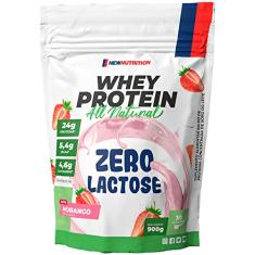 NewNutrition - Whey Protein Zero Lactose All Natural 900g Morango