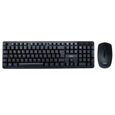 Kit Teclado e Mouse Oex sem Fio Preto