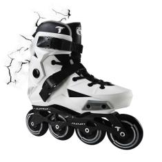Patins Traxart Revolt Branco Inline Freestyle - 80mm ABEC-9