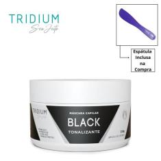 Máscara Capilar Black Tonalizante Tridium 150g - Tridium Cosméticos