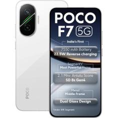 Smartphone Xiaomi Poco F7 5G 12GB 512GB - Global e Desbloqueado - White