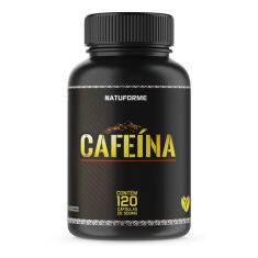 Cafeína Pura 120 Cápsulas 500mg Natuforme
