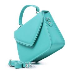 Bolsa Pequena Mulher Elegante Alça de Mão e Transversal Com Imã Tendencia Moda Casual