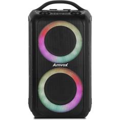 Caixa Amplificadora Amvox Blutooth ACA600 Bagvox 600W RMS