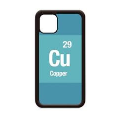 Capa Copper Chemical Element Science para iPhone 11 Pro Max para Apple Mobile Case Shell