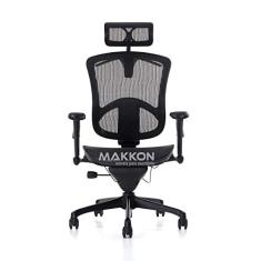 Cadeira Escritório Preta MK-20A - Makkon