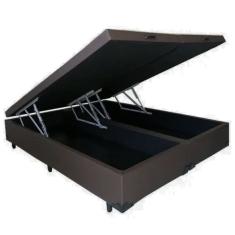 Cama Box Baú King Size com 48cm de altura - Reforçado / Blindado