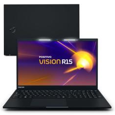 Notebook Positivo Vision R15 AMD Ryzen 7-5700U Linux 32GB RAM 512GB SS