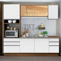 Cozinha Completa Karen Glamy 6 Portas e 6 Gavetas Madesa