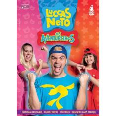 Livro - Luccas Neto em os aventureiros - Pixel